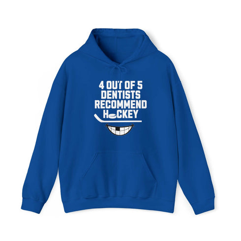 C & Win Sports 4 Out Of 5 Dentists Recommend Hockey Hoodie - C & Win Sports