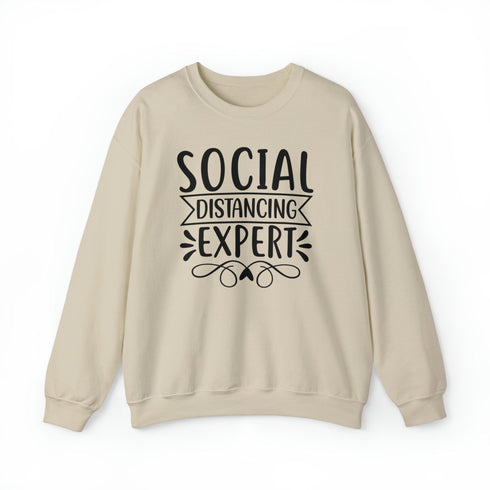C & Win Sports Social Distancing Expert Sweatshirt - C & Win Sports