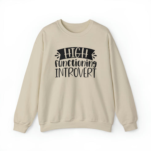 C & Win Sports High Functioning Introvert Sweatshirt - C & Win Sports