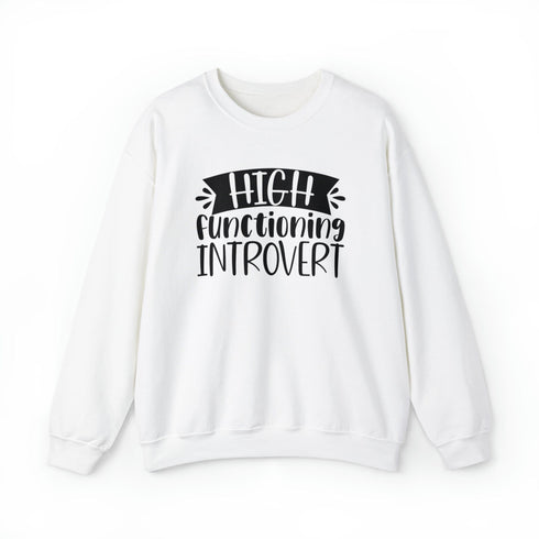 C & Win Sports High Functioning Introvert Sweatshirt - C & Win Sports