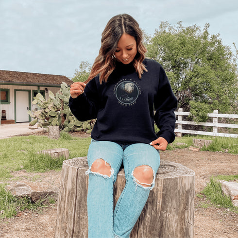 C & Win Sports Adventure Is Calling Sweatshirt S / Black - C & Win Sports