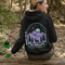 This hoodie features a graphic of a deer standing in the mountains beneath a moonlit sky, everything we love about the quiet magic of the wilderness.