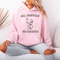 Meet your new favorite hoodie: a cuddly bear holding a giant daisy and the brutally honest mantra, "All Oopsies, No Daisies."