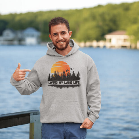 Discover the essence of Canadian wilderness with our exclusive Customizable Lake Hoodie Collection, meticulously designed to envelop you in the serene beauty of Manitoba and Ontario's most captivating lakes.
