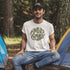 Introducing our Happy Camper Retro Letter Graphic T-Shirt, the perfect addition to your camping wardrobe! Made for outdoor enthusiasts and nature lovers alike, this t-shirt combines style and comfort for your next camping adventure.
