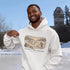 Best Friends Are Made on the Pond hoodie inspired by small town pond hockey and outdoor rink traditions. Vintage Canadian winter sweatshirt.