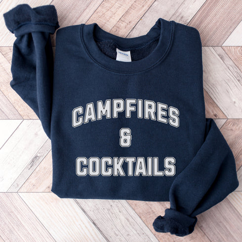 Campfires & Cocktails Sweatshirt