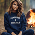 C & Win Sports Campfires & Cocktails Sweatshirt S / Navy - C & Win Sports
