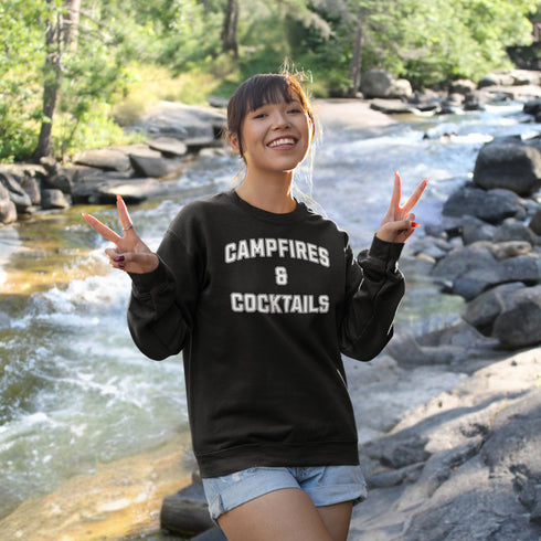 Campfires & Cocktails Sweatshirt