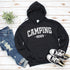 Introducing the "Camping Crew" Hoodie: the ultimate attire for those who believe that a little dirt never hurt anyone and that the great outdoors is merely an extension of their living room.