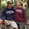 Introducing the "Camping Crew" Hoodie: the ultimate attire for those who believe that a little dirt never hurt anyone and that the great outdoors is merely an extension of their living room.