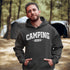 Introducing the "Camping Crew" Hoodie: the ultimate attire for those who believe that a little dirt never hurt anyone and that the great outdoors is merely an extension of their living room.