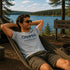 Camping Is My Happy Place T-Shirt | Lake Life Camping Tee