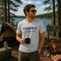 Camping Is My Happy Place T-Shirt | Lake Life Camping Tee