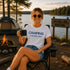 Camping Is My Happy Place T-Shirt | Lake Life Camping Tee