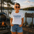 Camping Is My Happy Place T-Shirt | Lake Life Camping Tee