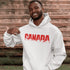 What’s more Canadian than a hoodie that literally spells out CANADA—but make it fashion with maple leaves cut out in the letters?