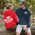 Premium Canada hoodie featuring Indigenous-inspired maple leaf art and Canada sleeve print. Cozy unisex sweatshirt perfect for travel, gifts, and everyday wear.