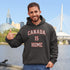 This Canada Is Home hoodie is for those who know that home is where the maple syrup flows, the hockey never stops, and the weather keeps you on your toes.