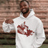 Featuring a bold graphic of Canada with a rugged red plaid interior and a giant "Not For Sale" sign slapped across it, this hoodie is the ultimate statement piece