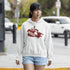Featuring a bold graphic of Canada with a rugged red plaid interior and a giant "Not For Sale" sign slapped across it, this hoodie is the ultimate statement piece