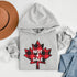 Show off your Canadian pride with our "Not 4 Sale" hoodie, featuring a bold Canadian plaid maple leaf design.