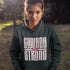 Canada Strong Hoodie – Retro Vibes, Maple Syrup Approved! Show off your unapologetically Canadian strength with the Canada Strong hoodie.