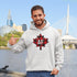 Featuring a red & black plaid maple leaf and the letters “AF” proudly displayed, this hoodie is for anyone who’s unapologetically Canadian… AF.