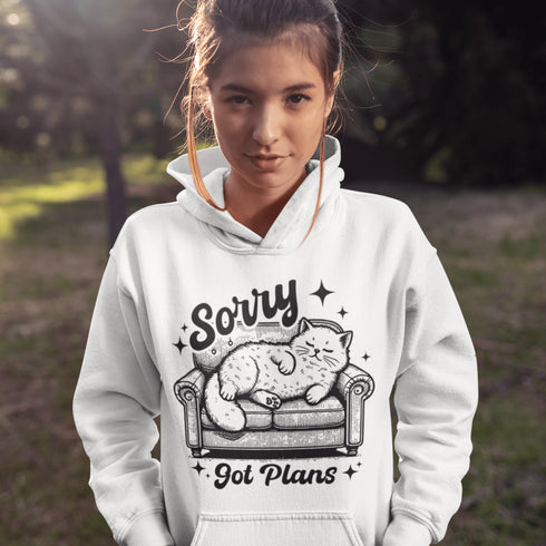 For those of us who’ve mastered the art of not doing much at all, this hoodie speaks your truth.