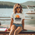 Introducing our exclusive collection of customizable lake-themed t-shirts, featuring breathtaking scenes from the iconic lakes of Manitoba and Ontario. Each shirt in this collection is a canvas for the serene beauty and tranquil waters that these provinces are renowned for.