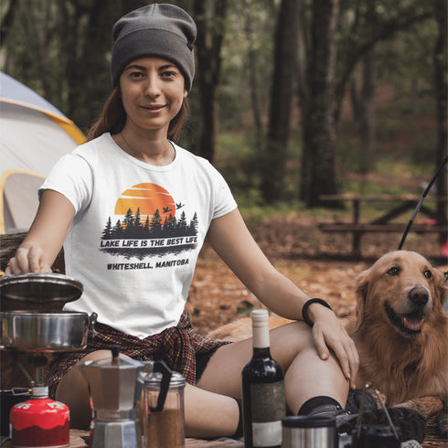 Introducing our exclusive collection of customizable lake-themed t-shirts, featuring breathtaking scenes from the iconic lakes of Manitoba and Ontario. Each shirt in this collection is a canvas for the serene beauty and tranquil waters that these provinces are renowned for.