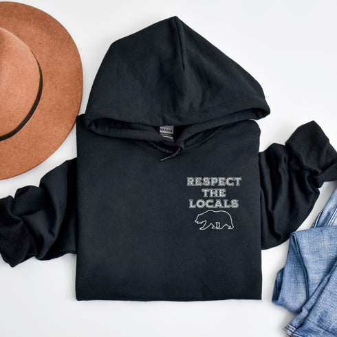 Respect The Locals Double Sided Hoodie