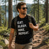 Eat Sleep Hike Repeat T-Shirt | Hiking & Adventure Tee