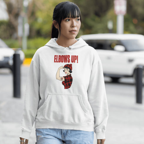 Elbows Up Canada Hoodie