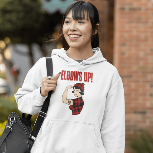 Elbows Up Canada Hoodie
