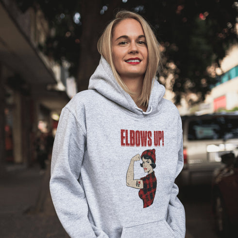 Elbows Up Canada Hoodie