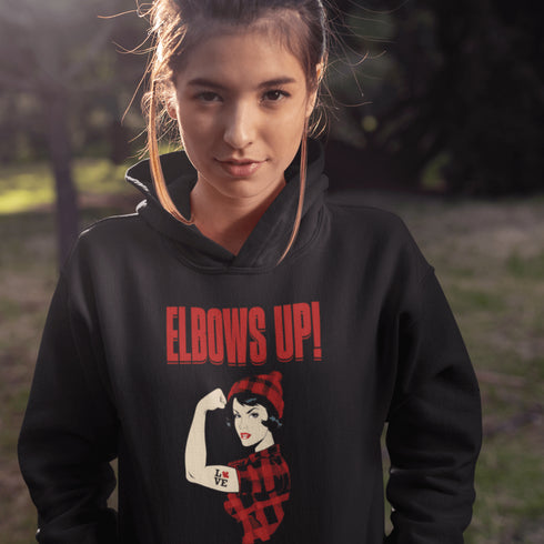 Elbows Up Canada Hoodie
