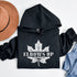 Featuring a bold maple leaf and the iconic "Elbows Up" phrase, this hoodie lets everyone know you’re not afraid to play hard—on the ice, in life