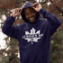 Featuring a bold maple leaf and the iconic "Elbows Up" phrase, this hoodie lets everyone know you’re not afraid to play hard—on the ice, in life