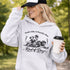 feels like a penalty box kind of day hockey hoodie with players crashing into boards vintage style design