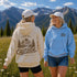 Find Me Outside in My Happy Place Hoodie – Vintage Outdoor Graphic Hoodie | Gildan 18500