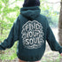 Featuring the inspiring words "Find Your Soul" in a unique tree branch lettering design, this hoodie captures the essence of the forest’s tranquil beauty and its power to ground and inspire.