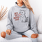 This hoodie is for the sharp-witted and sarcastically inclined. Featuring a cat that’s equal parts adorable and unsettling, it’s holding a brain in its paws.