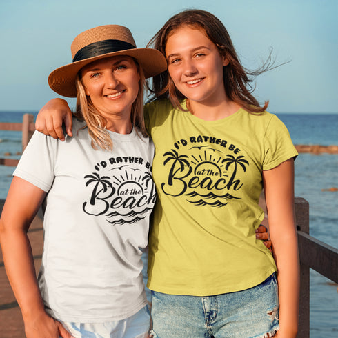 I'D Rather Be At The Beach T-Shirt