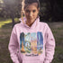 Celebrate the natural beauty and charm of Grand Beach with this cozy and stylish hoodie, featuring a soft watercolor collage of iconic local scenes.
