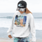Celebrate the natural beauty and charm of Grand Beach with this cozy and stylish hoodie, featuring a soft watercolor collage of iconic local scenes.