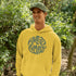 Introducing our Happy Camper Retro Letter Graphic hoodie, the perfect addition to your camping wardrobe! Made for outdoor enthusiasts and nature lovers alike, this sweater combines style and comfort for your next camping adventure.