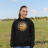 Featuring a breathtaking sunset over a golden wheat field on a farmer's land, this hoodie captures the peaceful essence of Manitoba’s rural charm.
