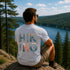 Hiking Nature Graphic T-Shirt | Front & Back Hiking Adventure Tee