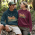 Inspired by moonlit nights and the untamed call of the wilderness, the Howling Wolf Camping Hoodie captures the raw beauty of life outdoors.